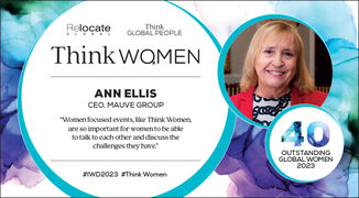 Relocate Global Think Women Ann Ellis mauve profile
