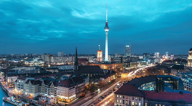 Berlin cityscape