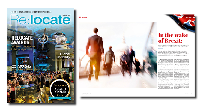 Relocate magazine summer issue awards special