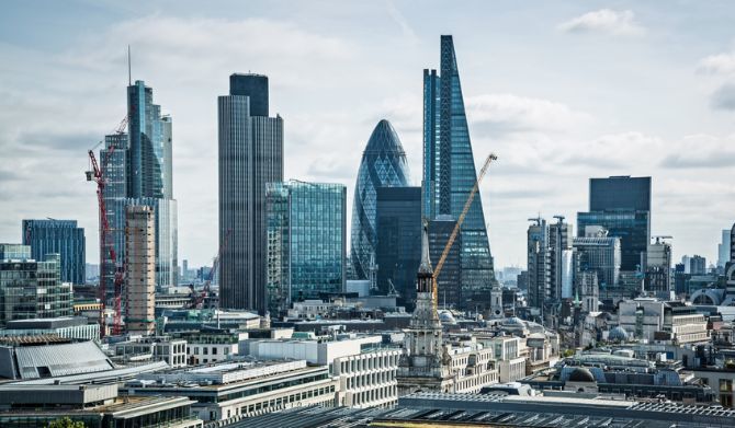 Photo of London's skyline