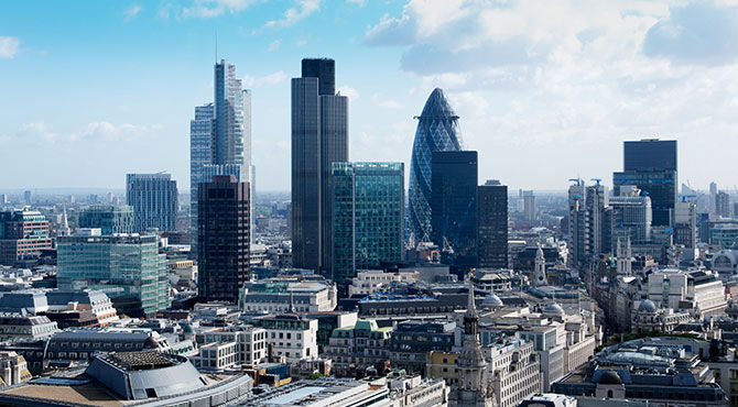 London skyline