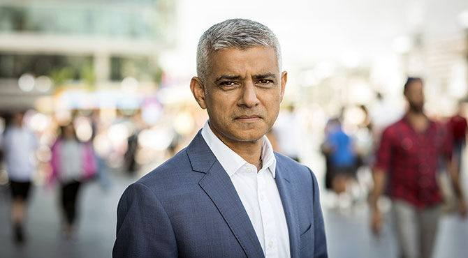 London Mayor Sadiq Khan