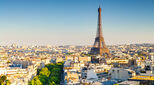 View of Paris from above