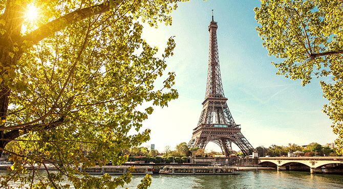 Eiffel Tower in Paris