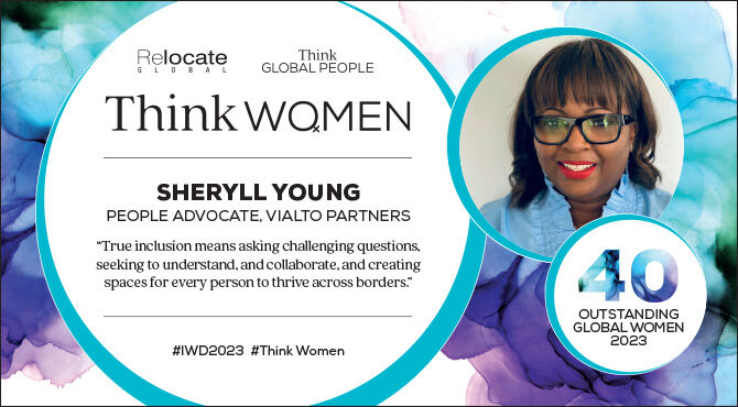 Sheryll Young 40 Outstanding Global Women