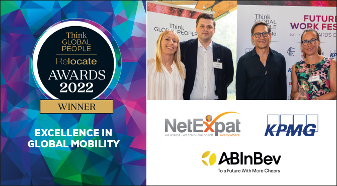 Winner: NetExpat, KPMG and ABInbev