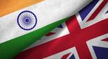 India-UK-flags-stock-image