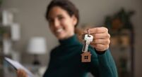 Stock-image-woman-with-house-key