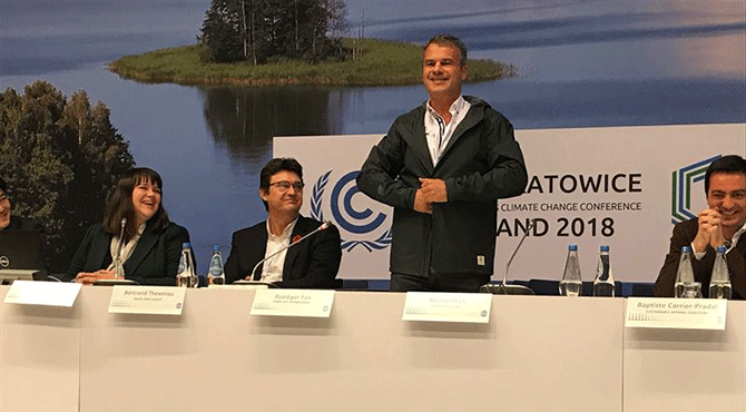 Sympatex jacket at COP24