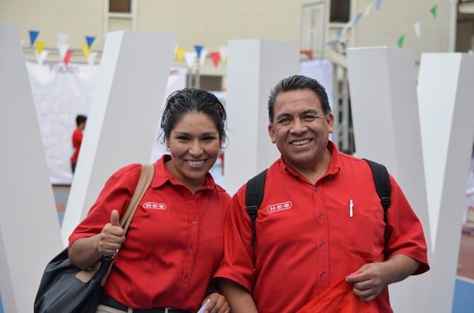 Image of happy workers